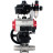 Кран шаровой BV3131P(3pc)-FP-W-ISO-H LONG Ду65 Ру25 полнопроход., корпус - нерж.сталь 304, уплотнение - PTFE, под приварку, пн.привод PA-DA-083, пн.распределитель 4M310-08 DC24V, ручной дублер MON2-450-T28-ISO, БКВ APL-410N EX и БПВ AFC2000 в Уфе