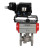 Кран шаровой BV3232P(2pc)-FP-F-ISO-H Ду150 Ру16, 27х27, полнопроходной двухходовой, нерж. сталь SS316, фланцевый, уплотнение - PTFE, с пневмоприводом PA-DA-140 и электропневматическим поворотным позиционером YT-1000RSN с обратной связью в Уфе
