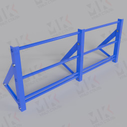 Кровельное ограждение H=1200 мм L=3000 мм RAL 5005