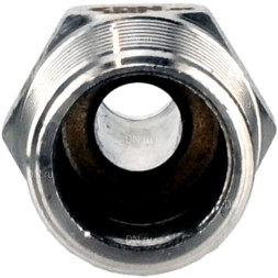 Штуцер елочка BF31-T-1/2-10 1/2″х10мм Ду15 Ру16 шланговый, корпус - нержавеющая сталь AISI 304 (CF8), присоединение - наружная резьба/штуцер