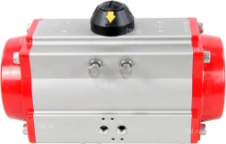 Пневмопривод PA-SA-105 с возвратными пружинами, ISO-фланец F07/F10, квадрат 22