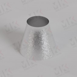 Переход 426х10-377х10 оцинкованный концентрический сварной ГОСТ 17378-2001