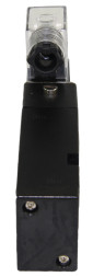 Пневмораспределитель 4M310-08 DC24V 1/4″ моностабильный, пятиканальный, для четвертьоборотных пневмоприводов (на корпус)