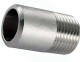 Ниппель Н-304-W-НР 1/4″ Ду8 Ру20, корпус - нержавеющая сталь AISI 304, присоединение - под приварку/наружная резьба, тип резьбы - BSPT