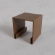 Планка стойки забора 30х40х3000 мм DarkBrown Темно-коричневый 0,5 мм