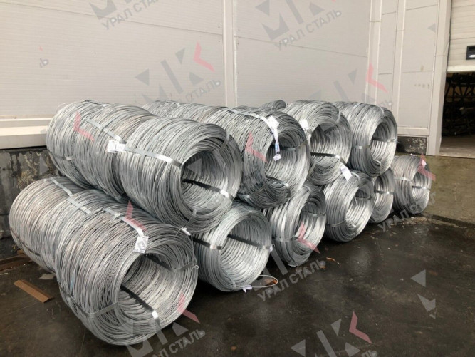 Проволока оцинкованная КО 10 мм ГОСТ 792-67 в Уфе