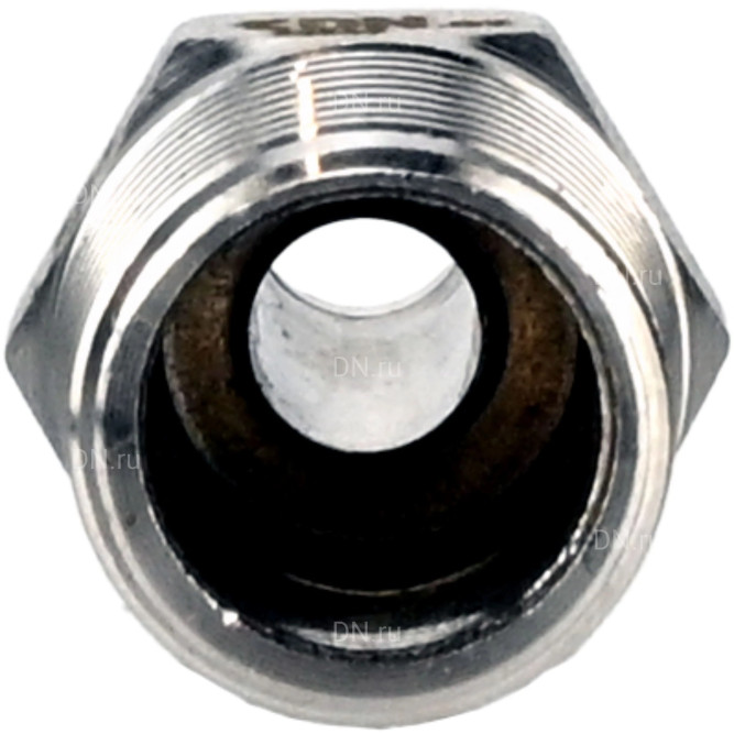 Штуцер елочка BF31-T-3/4-25 3/4″х25мм Ду20 Ру16 шланговый, корпус - нержавеющая сталь AISI 304 (CF8), присоединение - наружная резьба/штуцер в Уфе