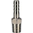 Штуцер елочка BF31-T-1 1/2-32 1 1/2″х32мм Ду40 Ру16 шланговый, корпус - нержавеющая сталь AISI 304 (CF8), присоединение - наружная резьба/штуцер в Уфе