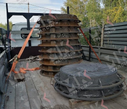 Люк чугун канализационный тяжелый 810х200 мм ГОСТ 3634-99 плавающий