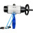 Затвор дисковый поворотный WBV1616N-2W-Fb-H Ду125 Ру16 LUG корпус - чугун QT450, диск - чугун QT450, уплотнение - NBR, с пневмоприводом PA-DA-105-1 и пневмораспределителем 4V320-08 AC220V в Уфе