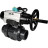 Кран шаровой BV4242E-FP-GRM-ISO Дн80 Ру10 полнопроходной, корпус - НПВХ, шар - НПВХ, уплотнение - EPDM, с пневмоприводом PA-DA-105-1, пневмораспределителем 4M310-08 DC24V и магнитным переключателем ALS200D в Уфе