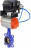 Затвор дисковый поворотный WBV1432N-2W-Fb-H Ду200 Ру16, корпус - чугун GGG50, диск - нержавеющая сталь 316L, уплотнение - NBR, с пневмоприводом PA-SA-160 и с электропневматическим поворотным позиционером YT-1000RSN с обратной связью в Уфе