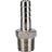 Штуцер елочка BF32-T-1/4-8 1/4″х8мм Ду8 Ру16 шланговый, корпус - нержавеющая сталь AISI 316 (CF8M), присоединение - наружная резьба/штуцер в Уфе