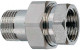 Соединение разъемное (американка) А-304-НР-ВР-PTFE 2 1/2″ Ду65 Ру20 с уплотнением под гайкой по плоскости, корпус - нержавеющая сталь AISI 304, присоединение - наружная/внутренняя резьба, тип резьбы - BSPT/BSPP