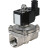 Клапан электромагнитный VS331-ET-NC-24VAC 1 1/2″ Ду40 Ру10 прямого действия двухходовой, корпус - сталь нержавеющая 304, присоединение - внутренняя резьба, уплотнение - EPDM, нормально-закрытый, катушка - 24 В AC в Уфе