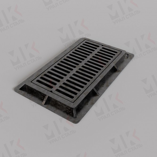 Дождеприемник чугунный Дб прямоугольный магистральный малый в Уфе
