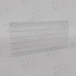 Заборы из сварной сетки 2430х2500х5 секция RAL 9016