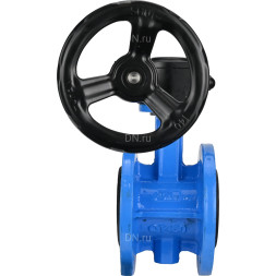 Затвор дисковый поворотный WBV1313E-2W-F-H Ду200 Ру16 фланцевый, корпус - чугун GGG40, диск - чугун GGG40, уплотнение - EPDM, с редуктором HAM RQN3-540Z-T36