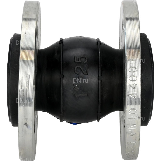 Компенсатор резиновый CR-E25-F Ду150 Ру10, резиновая вставка (корпус) - EPDM, тип присоединения - фланцевый, материал фланцев - сталь углеродистая оцинкованная в Уфе