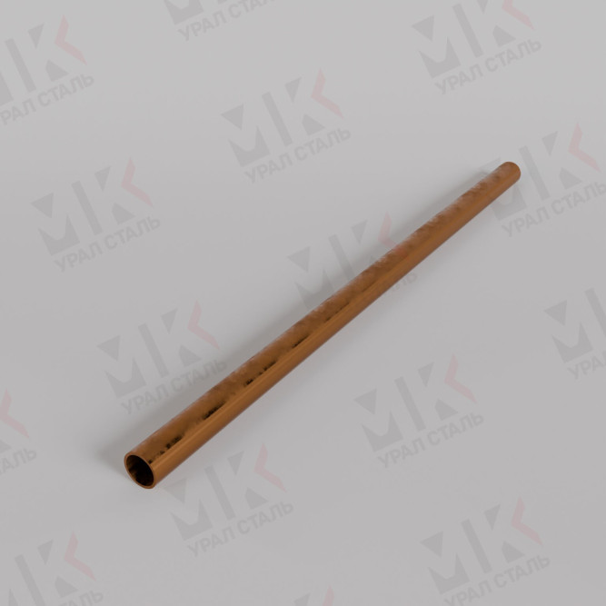 Бронзовая труба 25х6 мм БрАМц9-2 ТУ 48-21-39-79 в Уфе