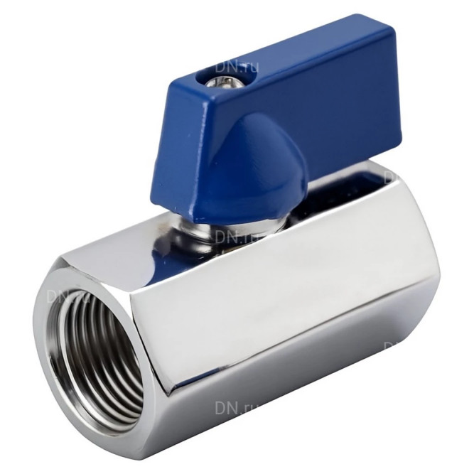 Кран шаровой BV3131P-SP-T-H 3/8″ Ду10 Ру63 корпус - пищевая нержавеющая сталь AISI 304 (аналог 08Х18Н10), неполнопроходной, внутренняя/внутренняя резьба, уплотнение - PTFE, с рукояткой в Уфе