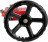 Редуктор четвертьоборотный HGBF RQN2-320Z с индикатором положения и датчиком обратной связи, корпус - алюминий, штурвал - 160 мм, квадрат штока 17х17, F07 в Уфе