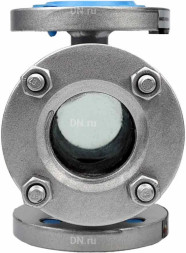 Стекло смотровое SG2-32S-F тип В ГОСТ 21836-2021 Ду20 Ру40 нержавеющая сталь 316, фланцевое