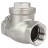 Клапан обратный VC3232P-T 1″ Ду25 Ру16 муфтовый, поворотный, корпус - нержавеющая сталь, диск - нержавеющая сталь, уплотнение - PTFE в Уфе