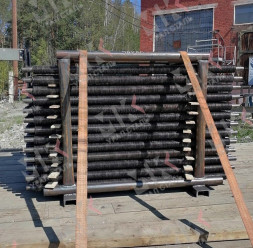 Оребренная биметаллическая труба 28х3 мм 12Х18Н10Т