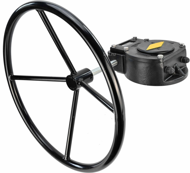 Редуктор четвертьоборотный HARC RQN1-1620Z-T38 корпус - высокопрочный чугун EN-GJS-450-10/ВЧ45 в Уфе