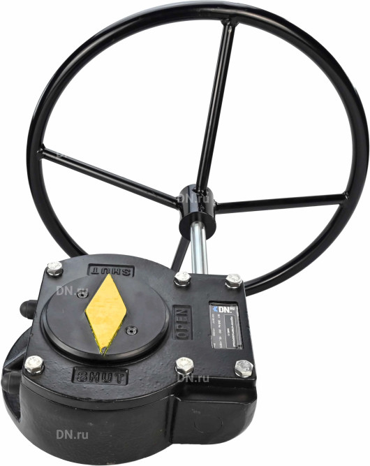 Редуктор четвертьоборотный HARC RQN1-1620Z-T38 корпус - высокопрочный чугун EN-GJS-450-10/ВЧ45 в Уфе