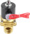 Клапан электромагнитный VS100-NT-NC-24VAC 3/4″ Ду20 Ру10 прямого действия двухходовой, корпус - латунь, присоединение - внутренняя резьба, уплотнение - NBR, нормально-закрытый, катушка - 24 В AC в Уфе