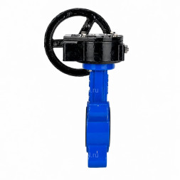 Затвор дисковый поворотный WBV1631N-2W-Fb-H Ду125 Ру16 LUG межфланцевый, корпус - чугун QT450, диск - нержавеющая сталь AISI 304, уплотнение - NBR, с редуктором RDN RQN3-150Z-T24