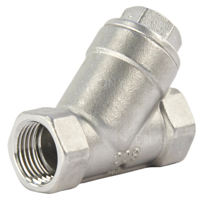 Фильтр сетчатый FMY3232P-T 1/2″ Ду15 Ру16, Y-образный, корпус - нержавеющая сталь 316, резьбовой в Уфе