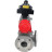 Кран шаровой BV3232P(4pc)-FP-3WL-F Ду40 Ру16 полнопроходной трехходовой, фланцевый, корпус - нержавеющая сталь SS316, с пневмоприводом PA-DA-065 двойного действия и БКВ APL-410N EX в Уфе