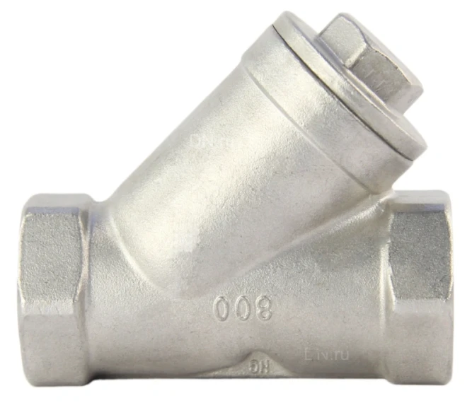 Фильтр сетчатый FMY3232P-T 1 1/4″ Ду32 Ру16, Y-образный, корпус - нержавеющая сталь 316, резьбовой в Уфе