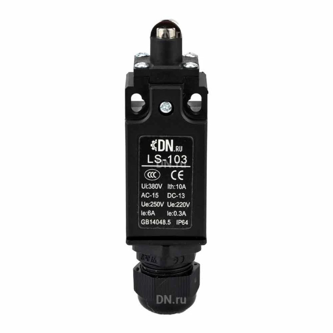 Концевой датчик LS-103 напряжение 250В, максимальный ток 6А в Уфе