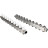 Коллекторная группа GC3-31-10 1″ Ду25 Ру10 отводов — 10, в сборе с терморегулирующими клапанами и запорно-балансировочными клапанами, без переходников, корпус - нержавеющая сталь AISI 304 в Уфе