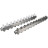 Коллекторная группа GC3-31-11 1″ Ду25 Ру10 отводов — 11, в сборе с терморегулирующими клапанами и запорно-балансировочными клапанами, без переходников, корпус - нержавеющая сталь AISI 304 в Уфе