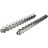 Коллекторная группа GC3-31-12 1″ Ду25 Ру10 отводов — 12, в сборе с терморегулирующими клапанами и запорно-балансировочными клапанами, без переходников, корпус - нержавеющая сталь AISI 304 в Уфе
