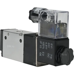 Пневмораспределитель 3VM210-08-NC DC24V 1/4″ моностабильный, с односторонним ЭМУ, для отсечных клапанов