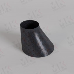 Переход 325х8-219х7 ст 20 эксцентрический сварной