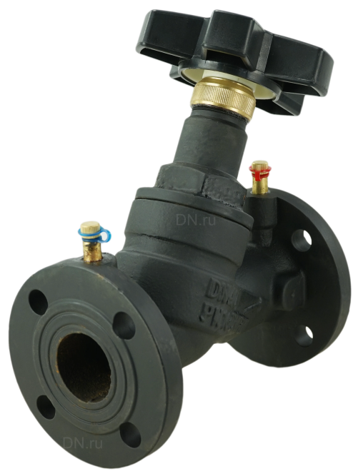 Клапан балансировочный VB1431V-F Ду40 Ру16 чугунный, фланцевый, с ниппелями в Уфе