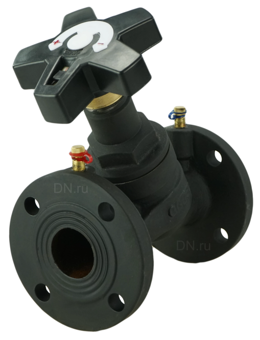 Клапан балансировочный VB1431V-F Ду50 Ру16 чугунный, фланцевый, с ниппелями в Уфе