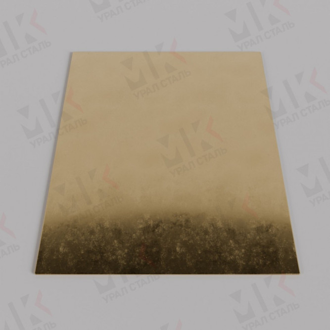 Латунный лист 2х290х300 мм ЛС59-1т твердый в Уфе