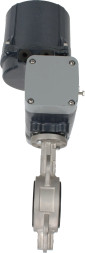 Затвор дисковый поворотный WBV3131V-2W-Fb-H Ду150 Ру16 межфланцевый, корпус - нержавеющая сталь 304, диск - нержавеющая сталь 304, уплотнение - VITON, с электроприводом четвертьоборотным QTSA-N-020EM-O0-220VAC с пружинным возвратом
