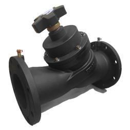 Клапан балансировочный VB1431V-F Ду250 Ру16 чугунный, фланцевый, с ниппелями