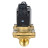 Клапан электромагнитный VS300-NT-NC-220VAC 1/4″ Ду8 Ру10, соленоидный двухходовой, корпус - латунь, уплотнение - NBR, резьбовой, нормально-закрытый, прямого действия, катушка - 220В в Уфе