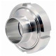 Муфта молочная в сборе CM-31-S Ду100 Ру10 под приварку, корпус - пищевая нержавеющая сталь AISI 304, уплотнение - Silicon