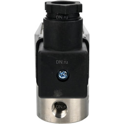 Клапан электромагнитный VS331-NT-NC-220VAC 1/8″ Ду6 Ру10, соленоидный двухходовой, корпус - нержавеющая сталь 304, уплотнение - NBR, резьбовой, нормально-закрытый, прямого действия, катушка - 220В